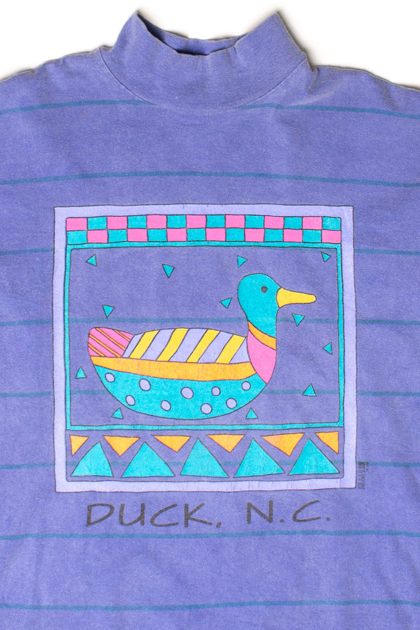 Vintage Oversized Duck, N.C. Long Sleeve T-Shirt (1990s)