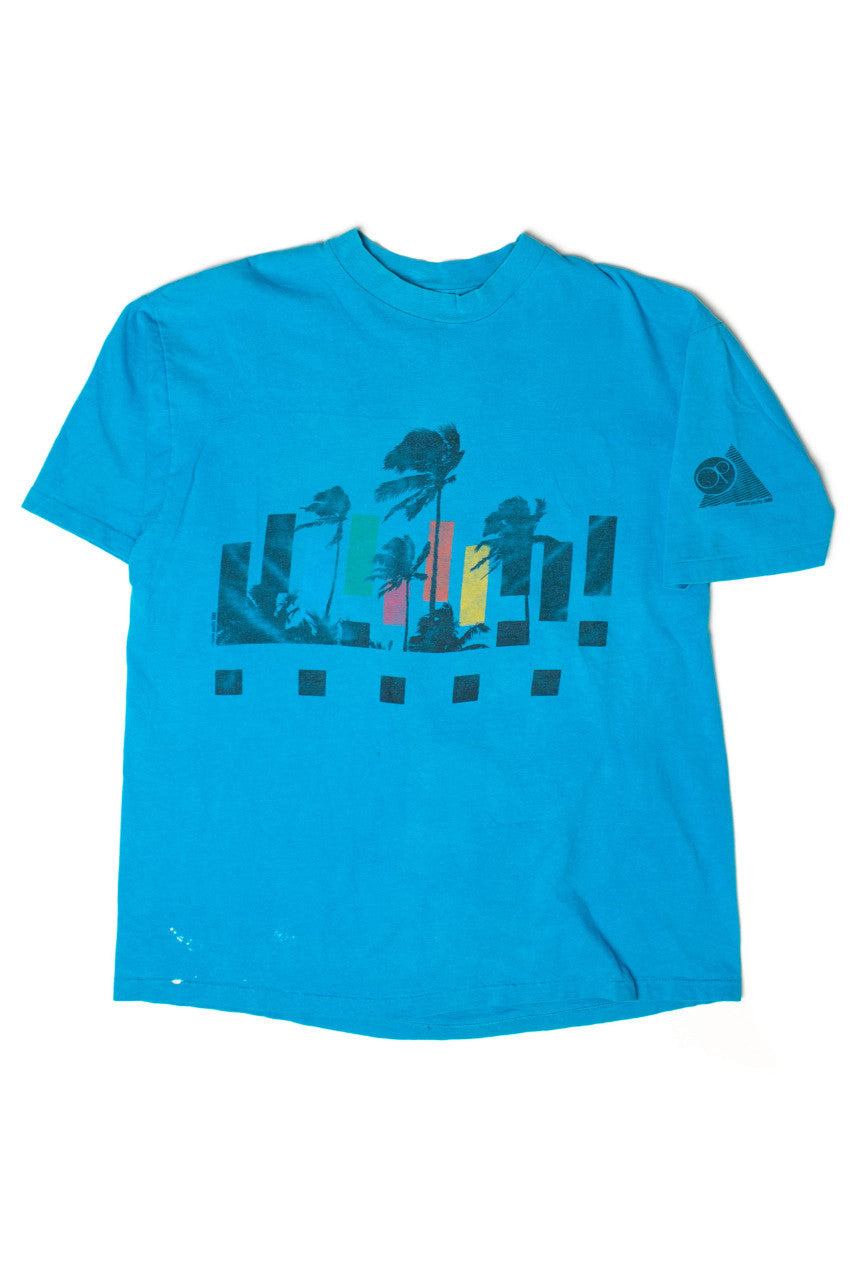 Vintage Ocean Pacific Palms T-Shirt (1986)
