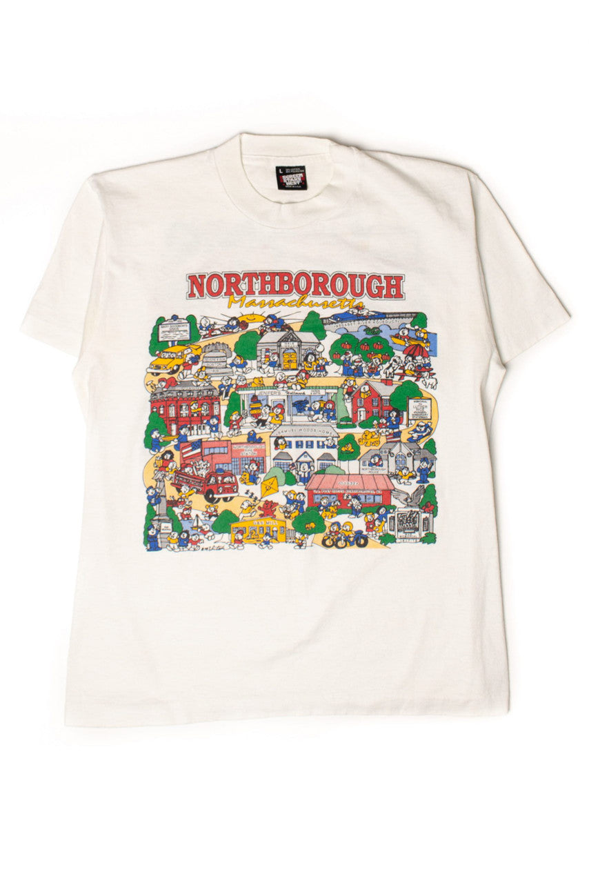 Vintage Northborough Massachusetts T-Shirt (1990s)