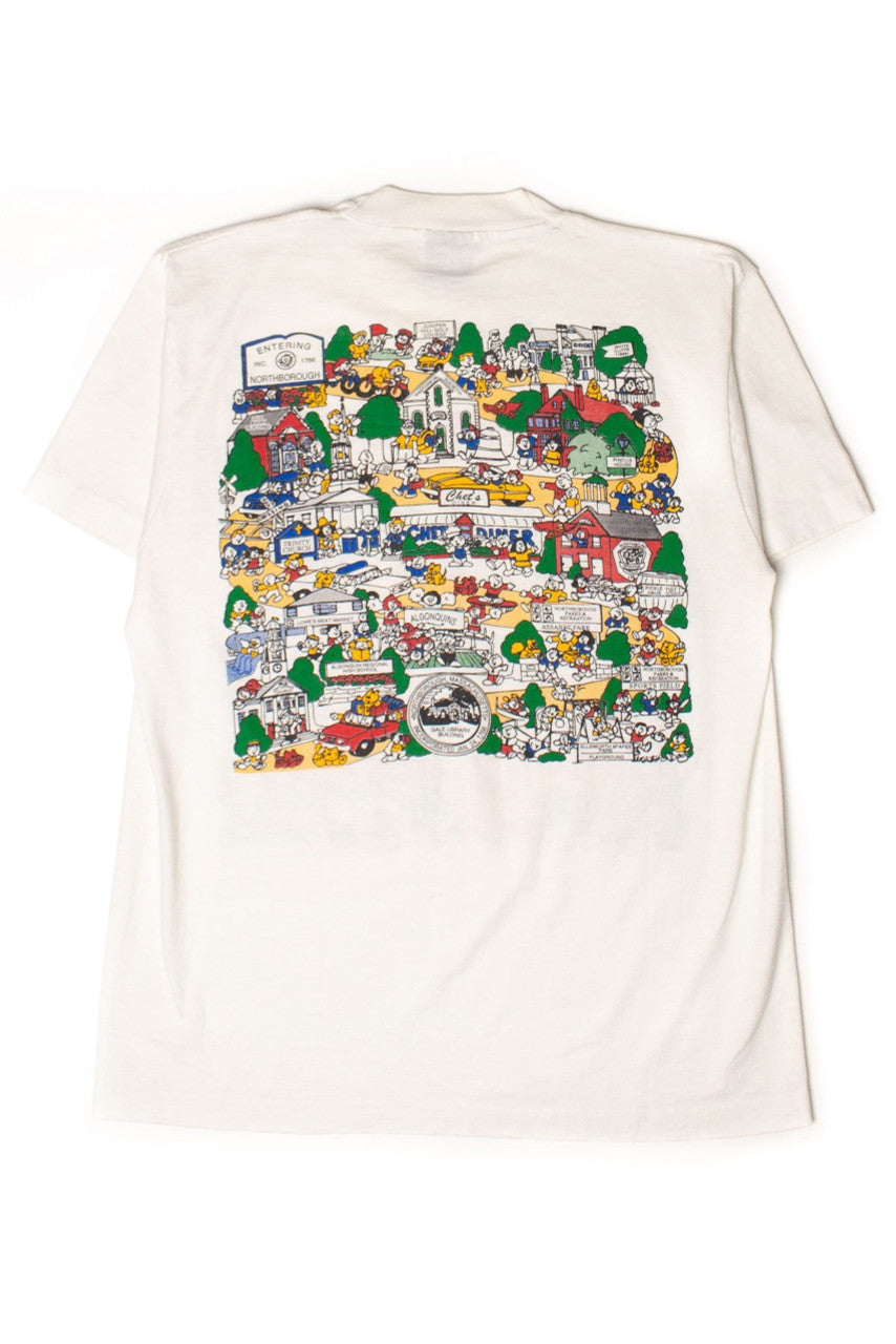 Vintage Northborough Massachusetts T-Shirt (1990s)