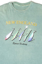 Vintage New England Sport Fishing T-Shirt (1990s)