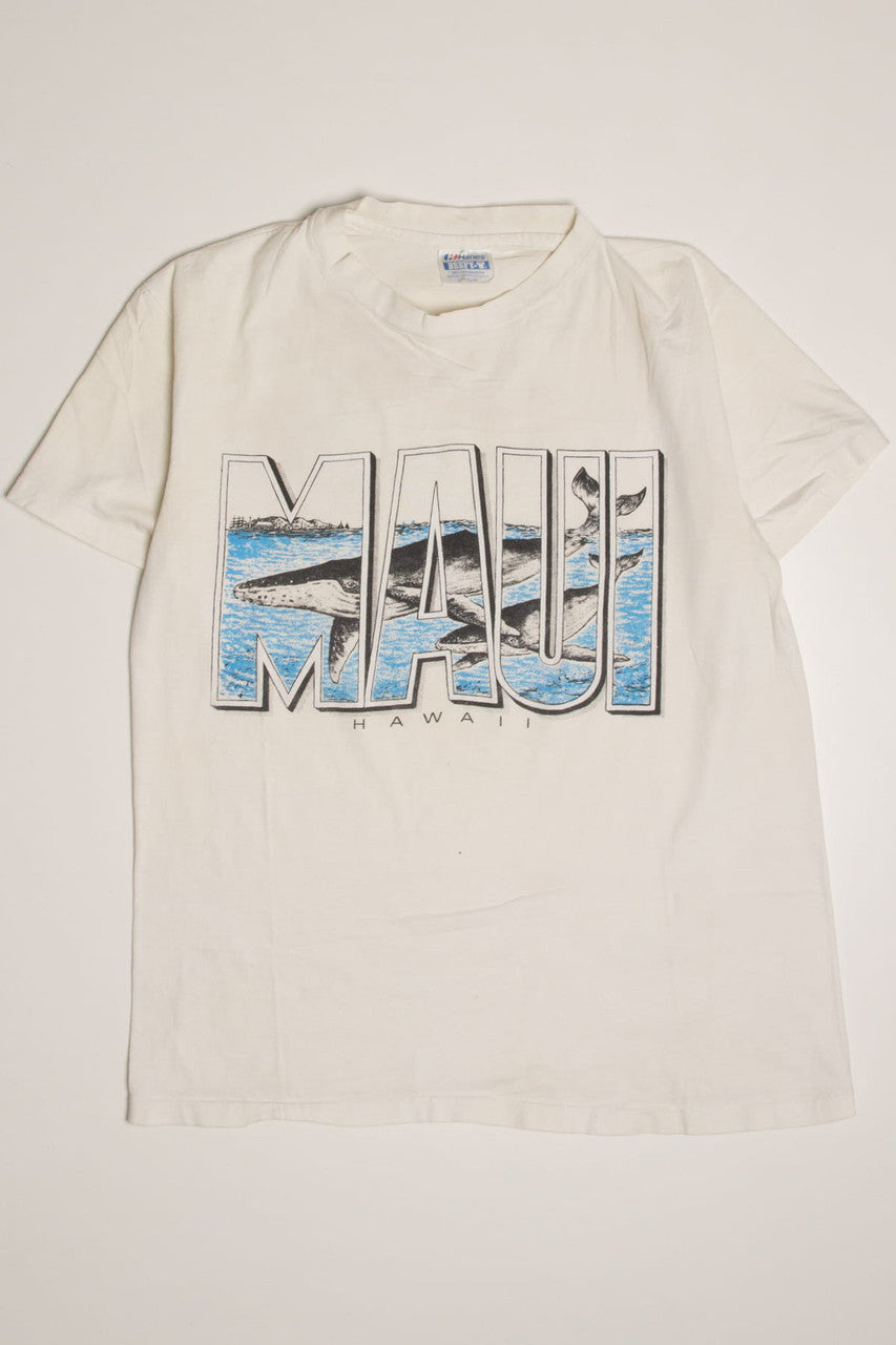 Vintage Maui Whale Watching T-Shirt (1990s)