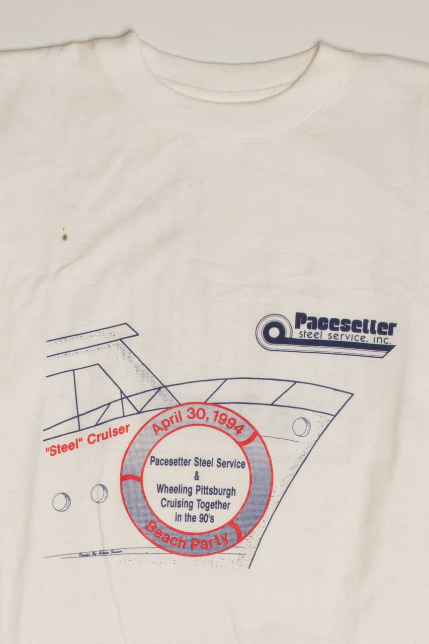 Vintage Steel Cruiser Beach Party T-Shirt (1994)