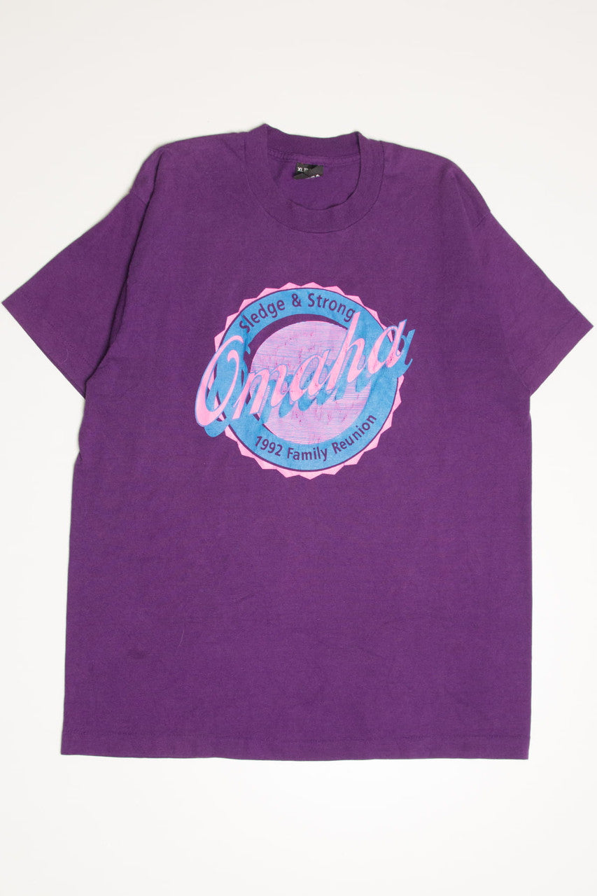 Vintage Omaha Family Reunion T-Shirt (1992)