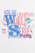 Vintage Atlanta Braves World Series Champion (1991)