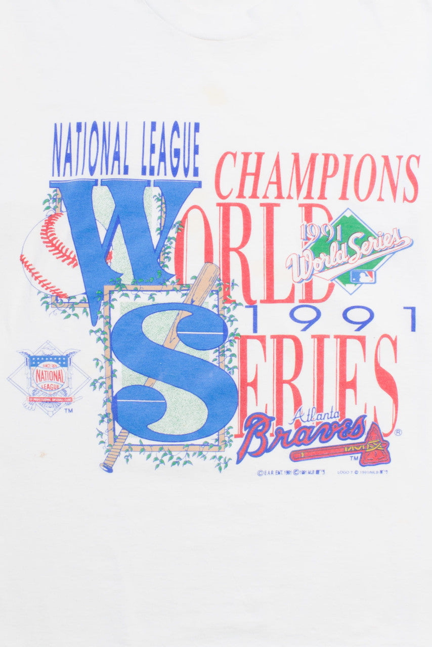 Vintage Atlanta Braves World Series Champion (1991)