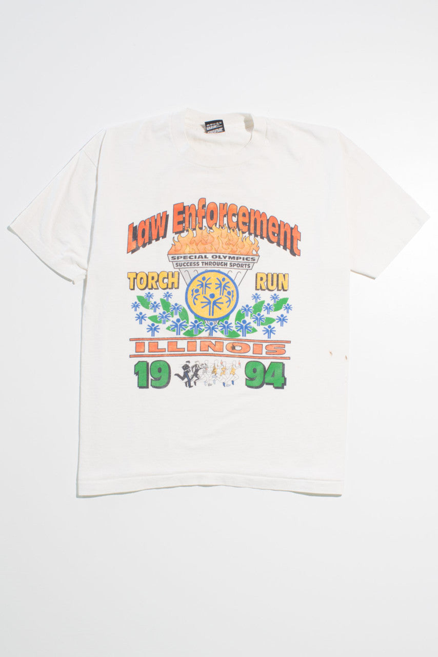 Vintage Law Enforcement 'Torch Run' T-Shirt (1994)