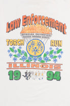 Vintage Law Enforcement 'Torch Run' T-Shirt (1994)
