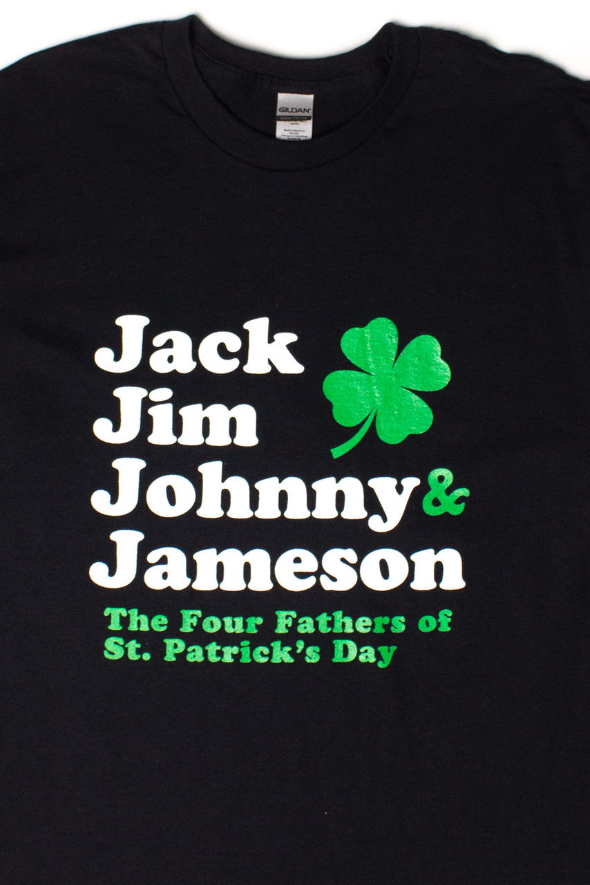 Four Fathers Of St. Patrick's Day T-Shirt 1