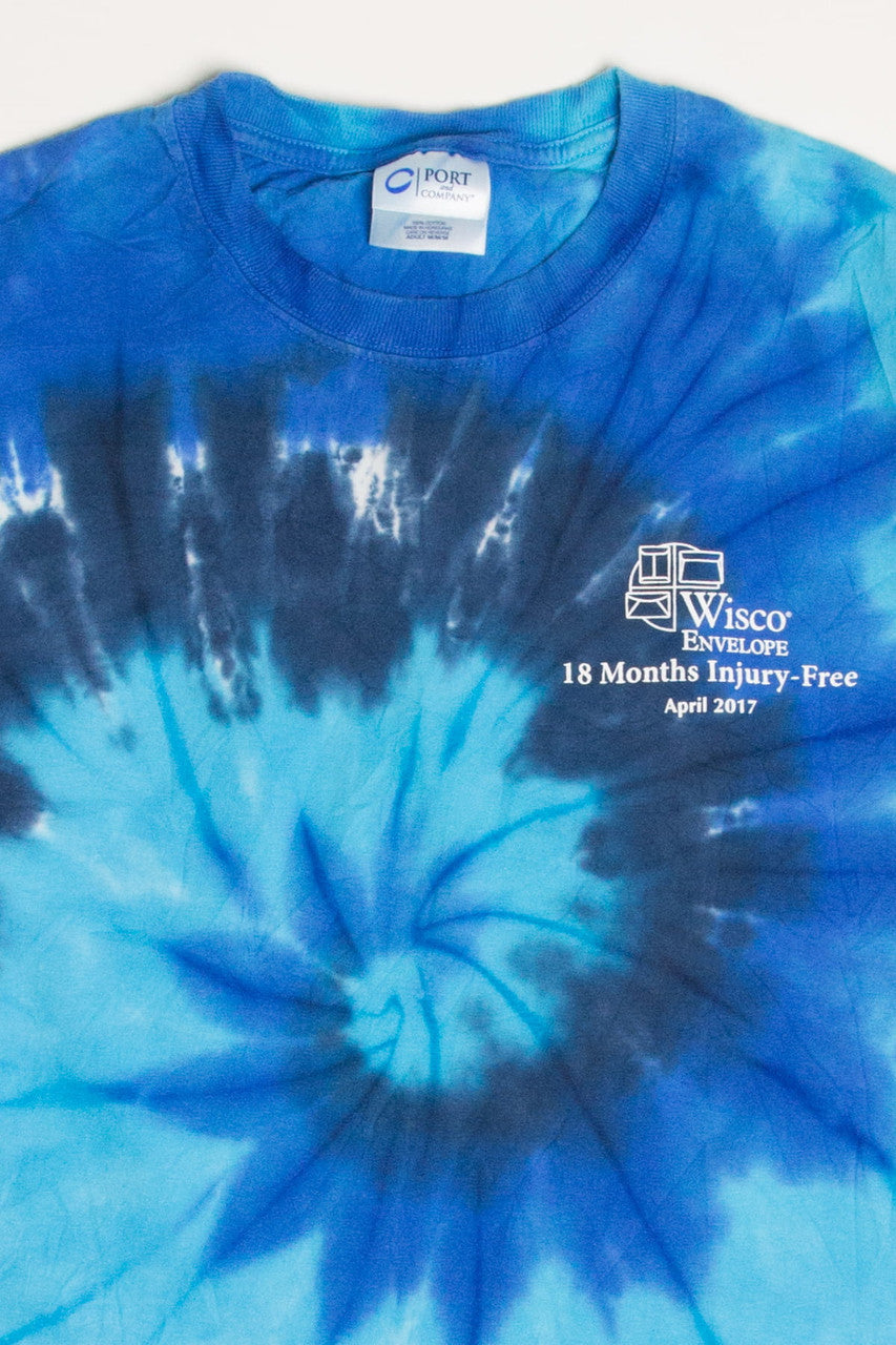 18 Months Injury Free Wisco Envelope Tie Dye T-Shirt