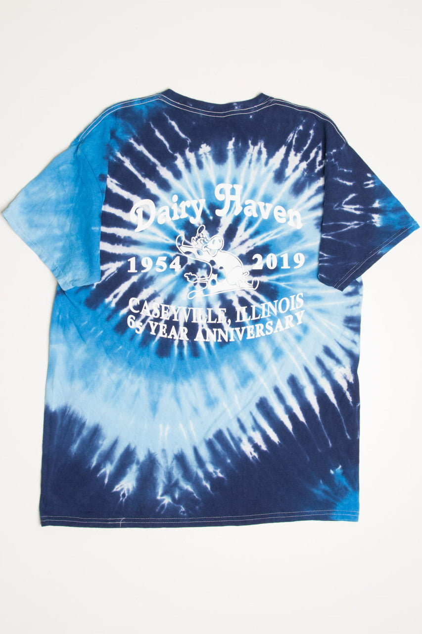 Dairy Haven 65th Anniversary Tie Dye T-Shirt