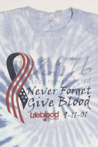 2976 Lives Remembered September 11th Tie Dye T-Shirt