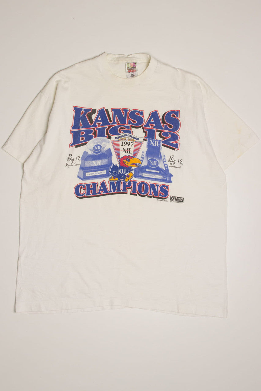Kansas Jayhawks 1997 Big 12 Champions T-Shirt