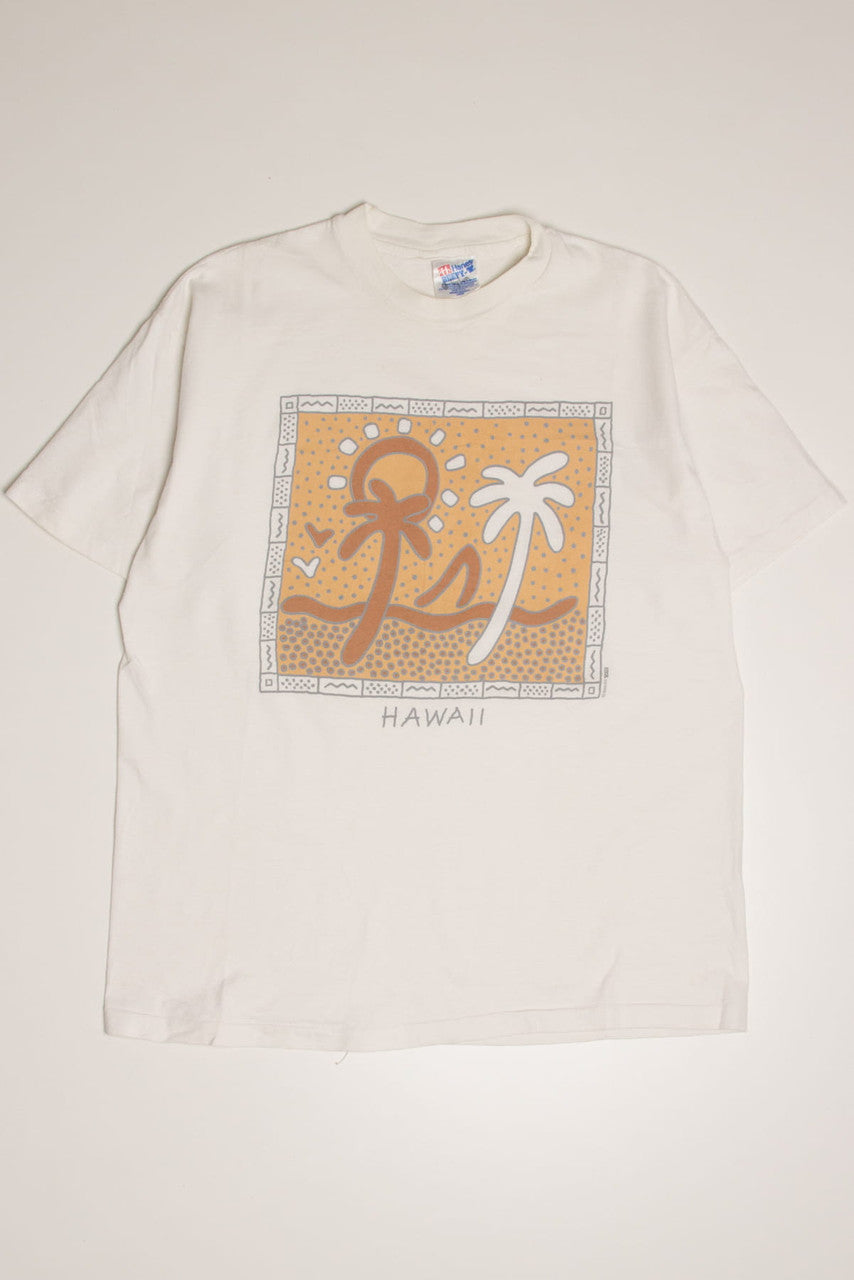 Vintage Abstract Hawaii Palms T-Shirt