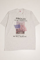 Vintage We Will Survive September 11th T-Shirt