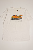 Vintage War Pumpkin Train Engine T-Shirt (1990s)