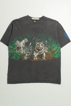 Vintage Cleveland Zoo White Tiger T-Shirt