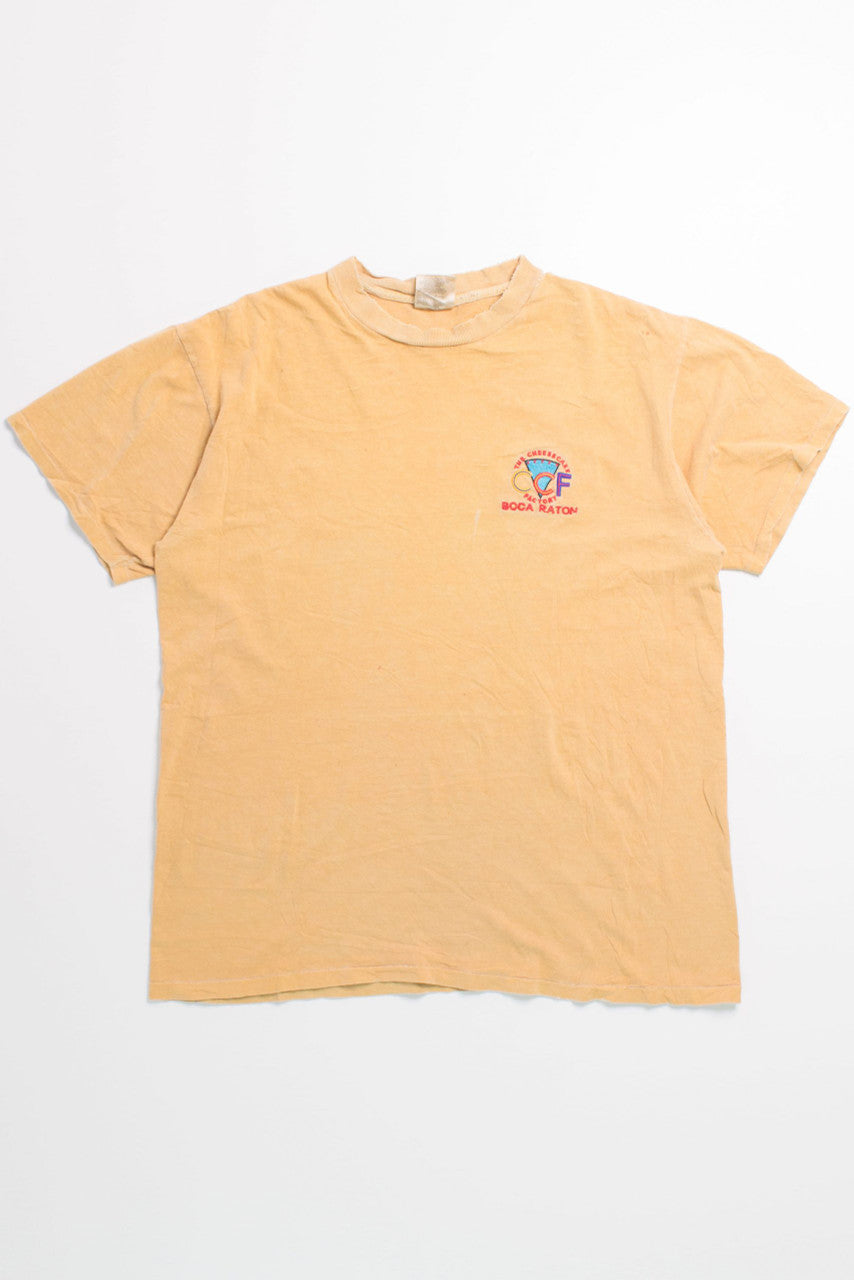 Vintage Single Stitch Cheesecake Factory T-Shirt
