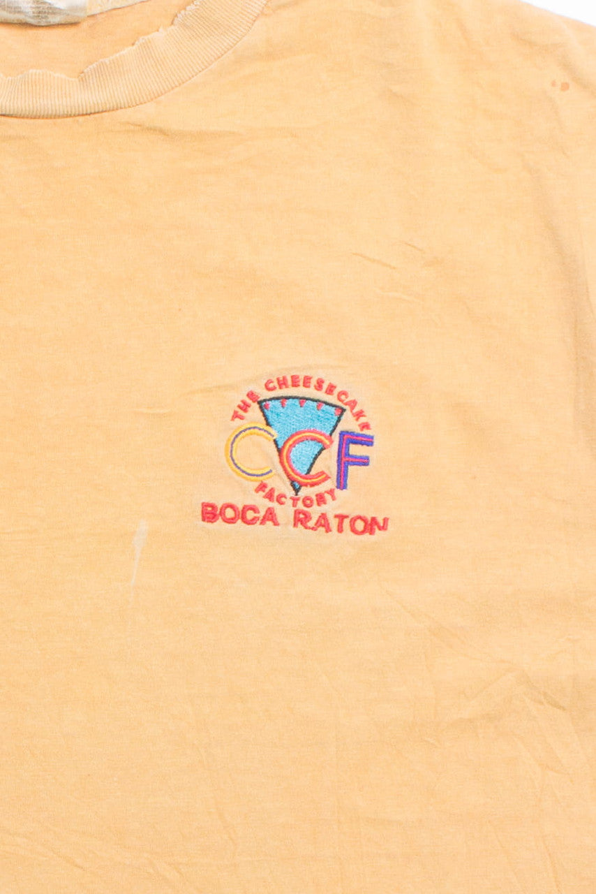 Vintage Single Stitch Cheesecake Factory T-Shirt