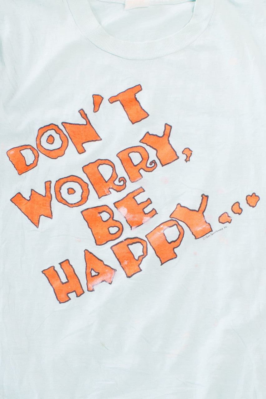 Vintage Don't Worry Be Happy T-Shirt