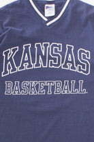 Vintage V-Neck Kansas University T-Shirt