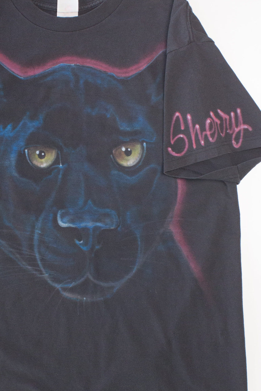 Vintage Neon Panther T-Shirt