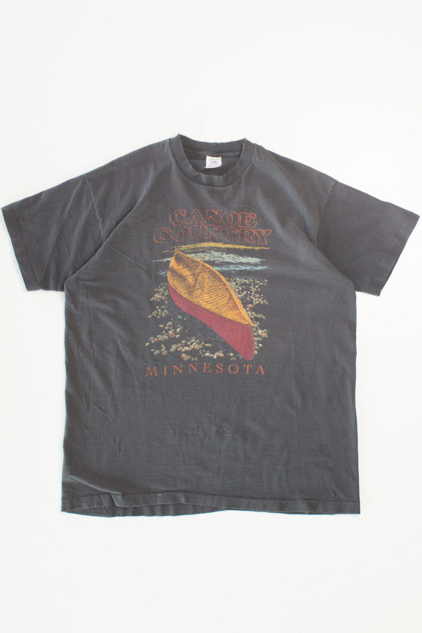 Vintage Canoe Country Minnesota T-Shirt (1993)