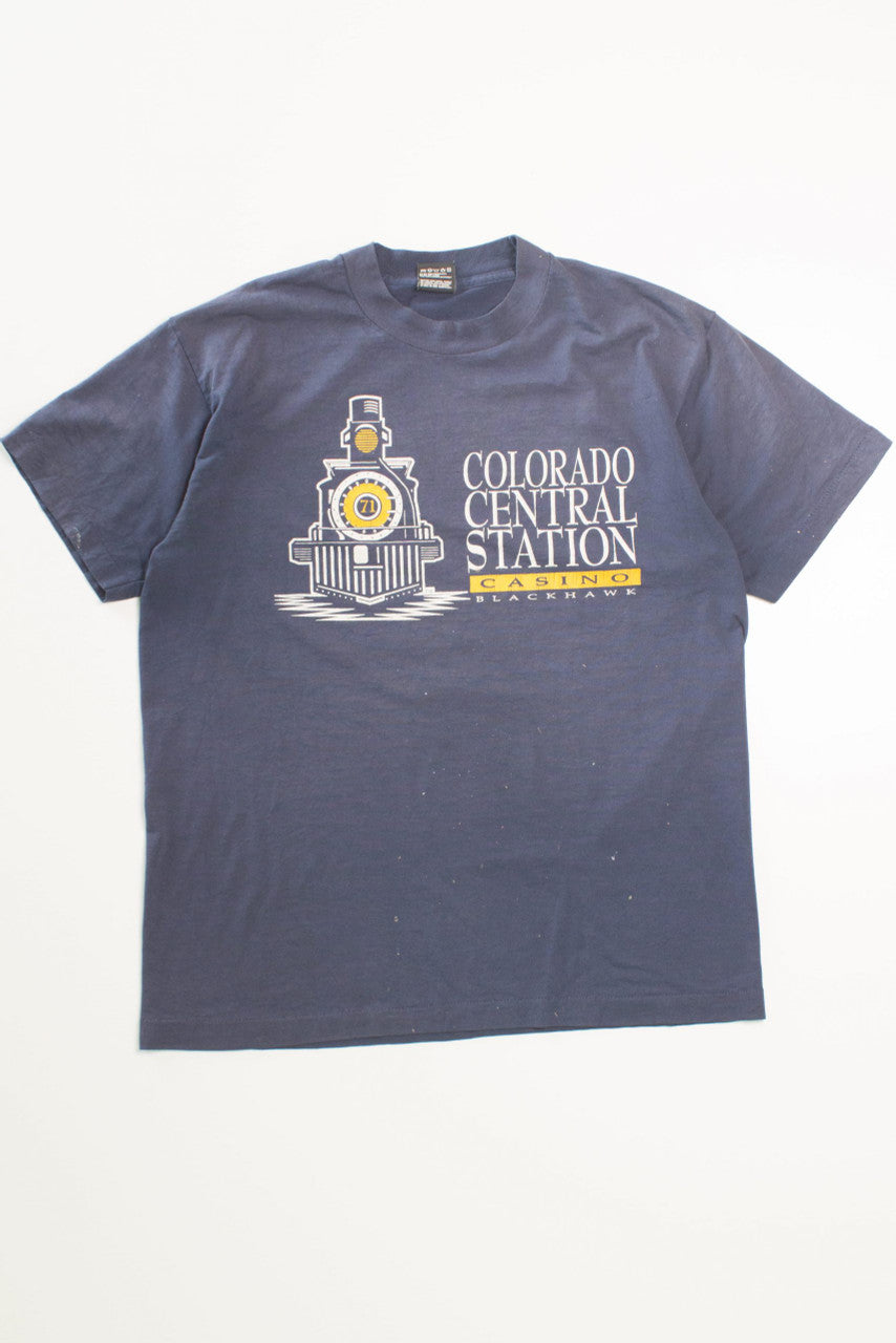 Vintage Colorado Central Station Casino T-Shirt