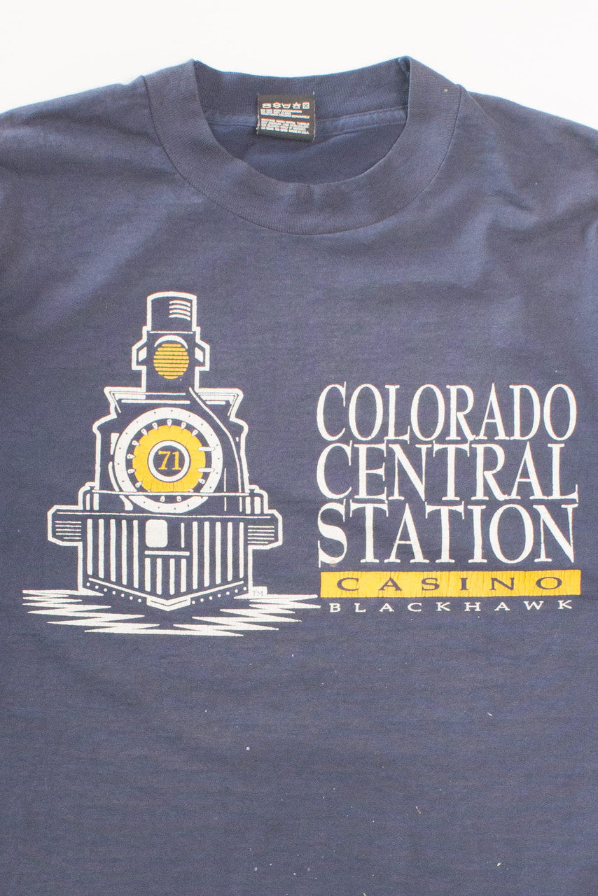 Vintage Colorado Central Station Casino T-Shirt