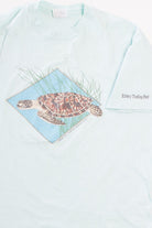Vintage Green Sea Turtle T-Shirt