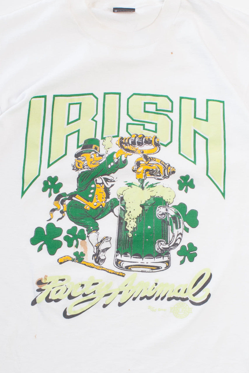 Vintage Irish Party Animal T-Shirt (1987)