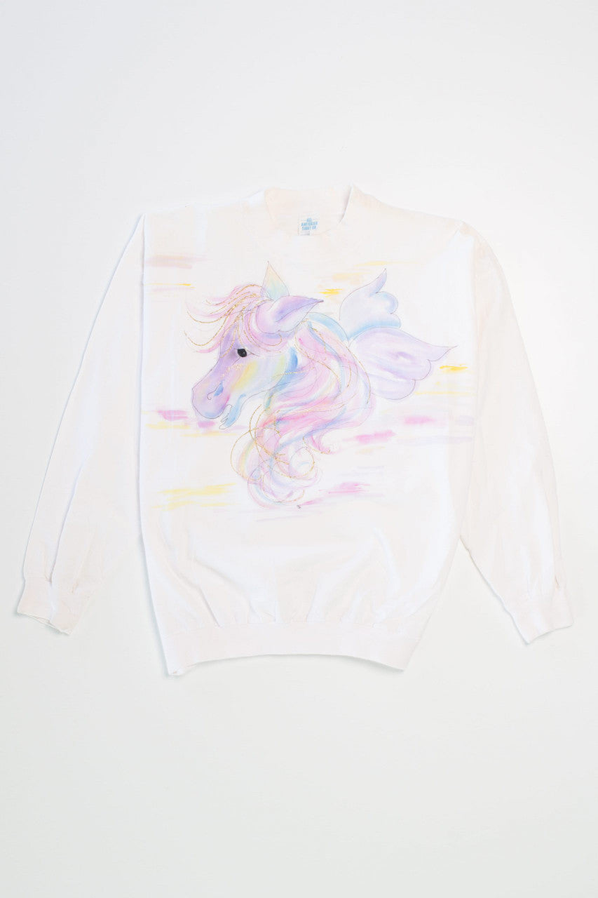 Vintage Long Sleeve Unicorn T-Shirt (1990s)