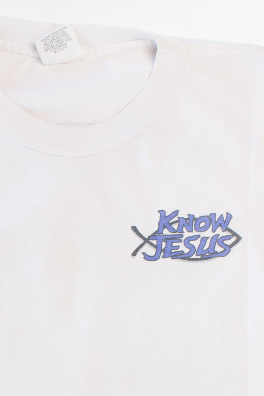 Vintage 'Know Jesus' T-Shirt (1990s)