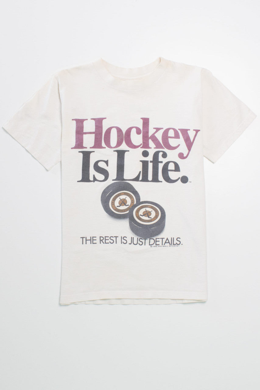 Vintage 'Hockey is Life' T-Shirt (1992)