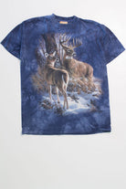 Vintage Tie Dye Deer T-Shirt (1999)