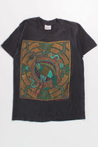 Mosaic Crane Single Stitch T-Shirt
