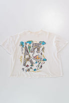 Vintage Abstract Paris Single Stitch T-Shirt.