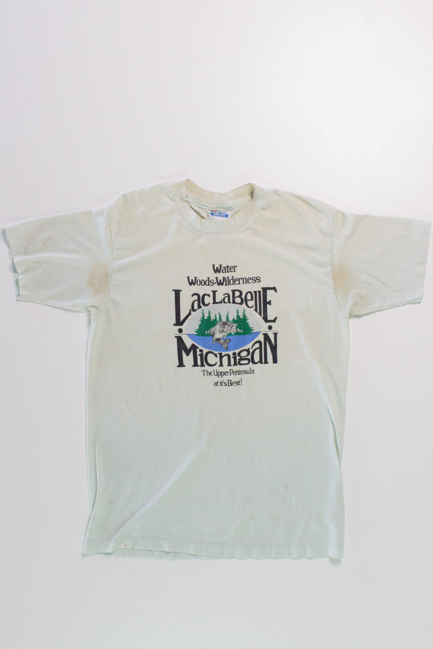 Vintage Lac La Belle U.P. Outdoor Single Stitch T-Shirt