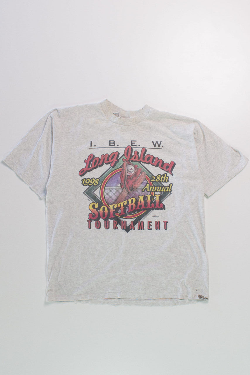 1998 Long Island Softball Single Stitch T-Shirt
