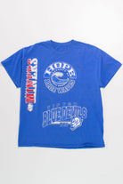 Vintage Blue Waves Graphic T-Shirt