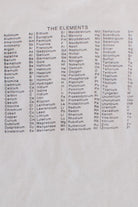 1997 Periodic Table of the Elements Single Stitch T-Shirt
