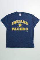Vintage Navy Blue Indiana Pacers T-Shirt