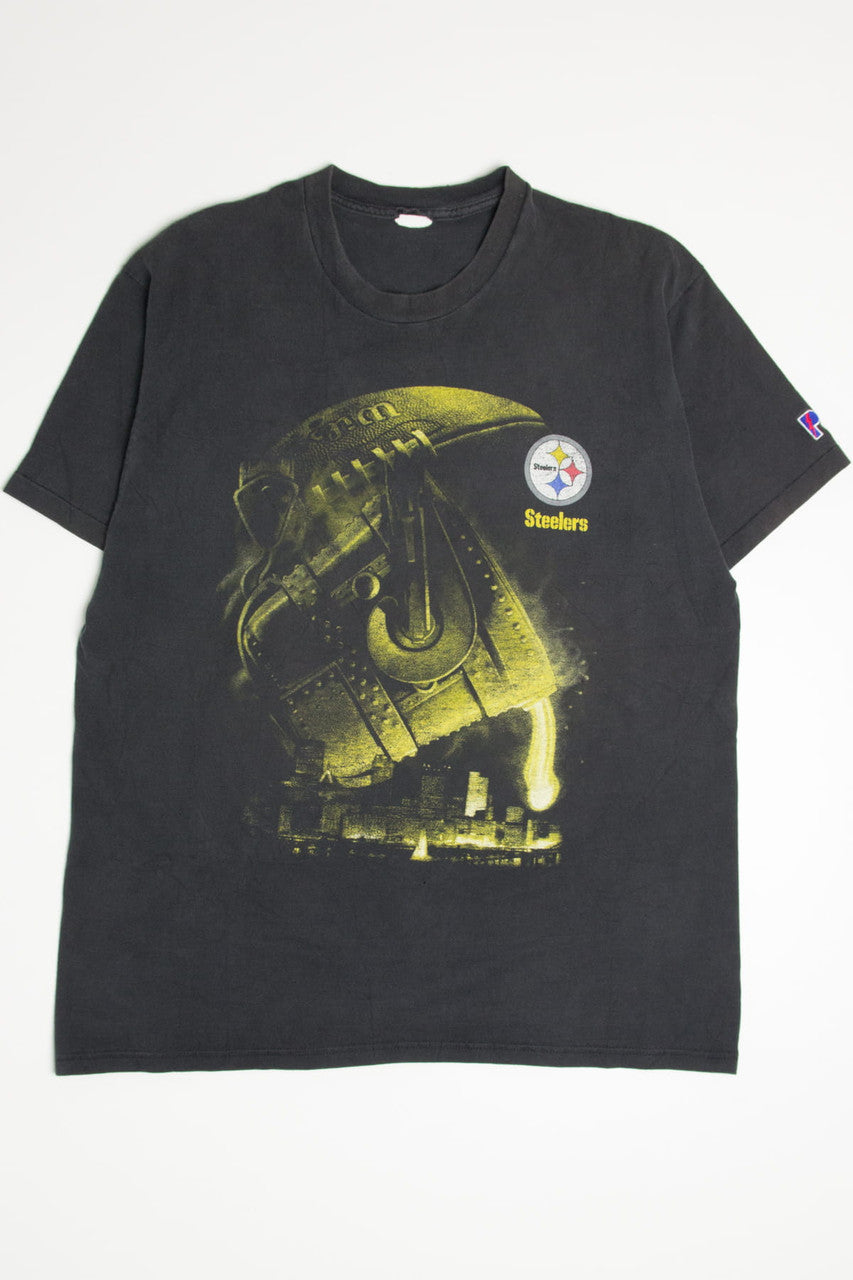 Yellow Toned Pittsburgh Steelers T-Shirt