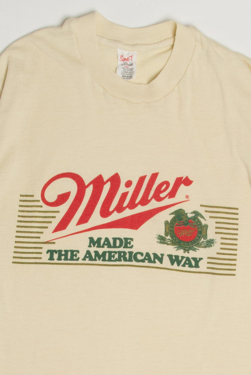Vintage Miller Made The American Way Single Stitch T-Shirt