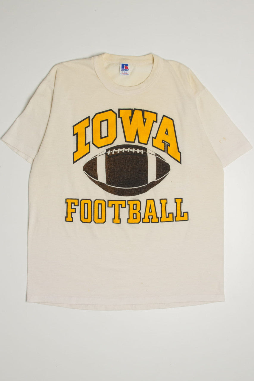 Vintage Iowa Football Single Stitch T-Shirt