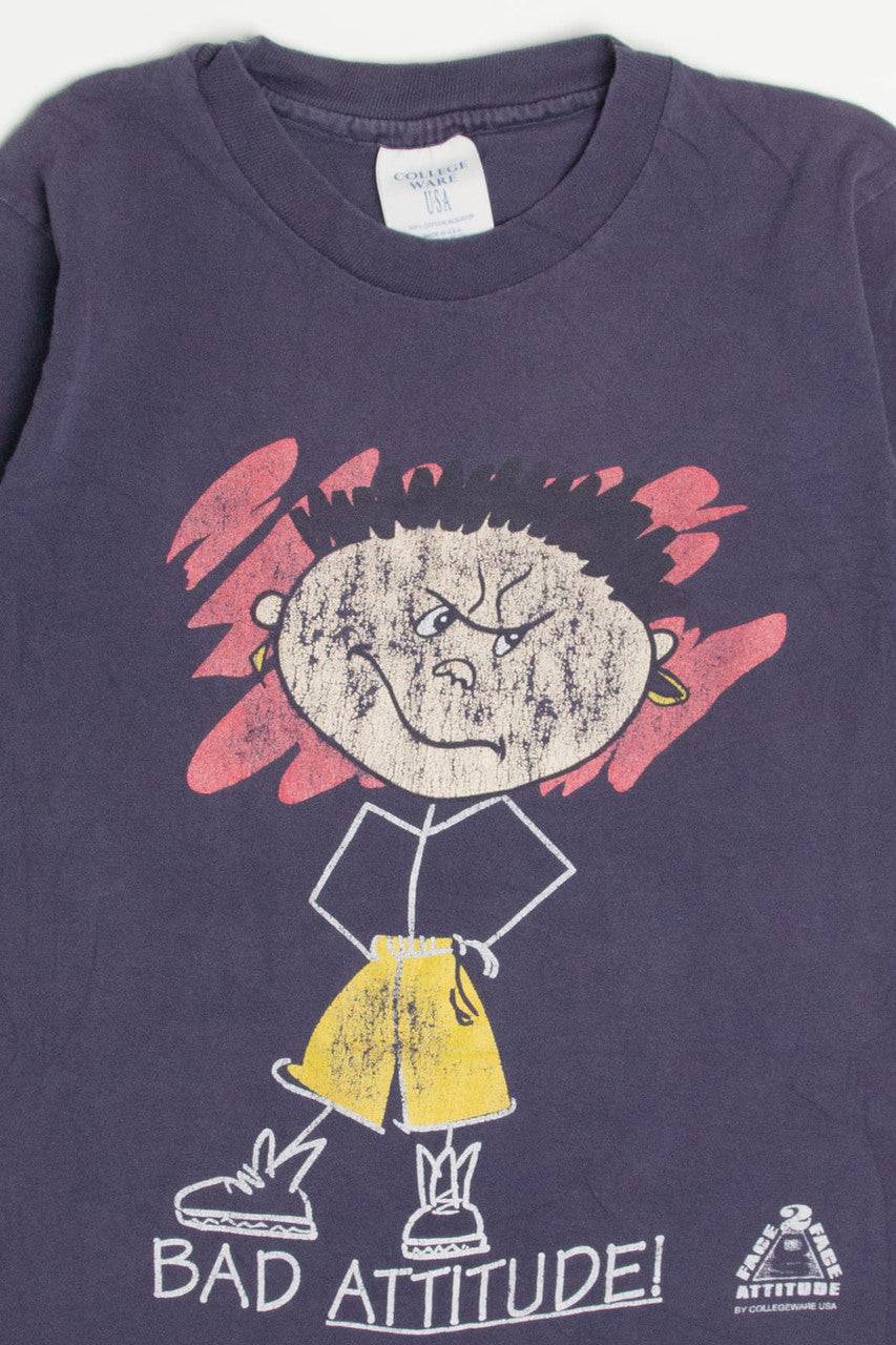 Youth Vintage Bad Attitude T-Shirt