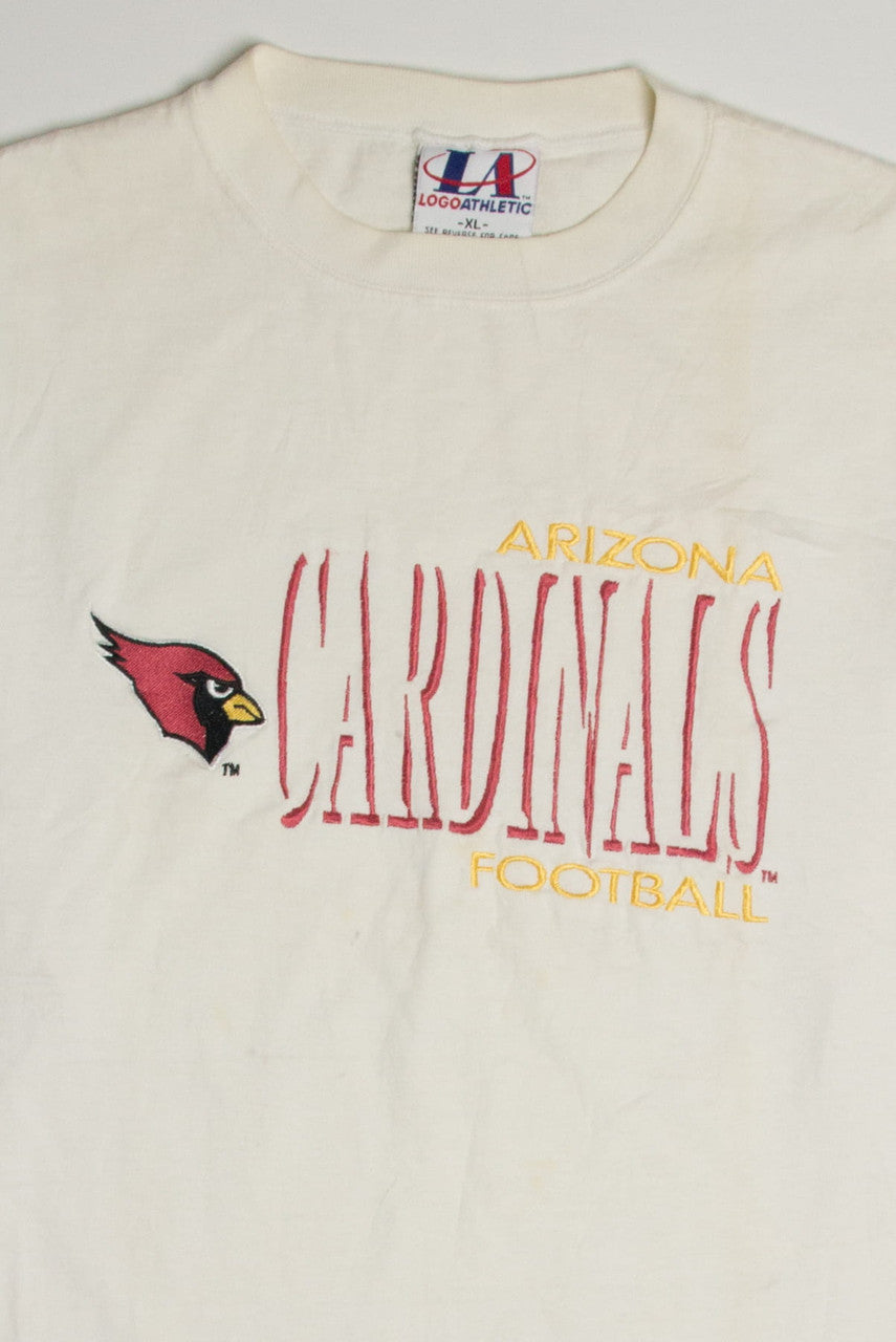 Vintage Embroidered Arizona Cardinals T-Shirt (1990s)