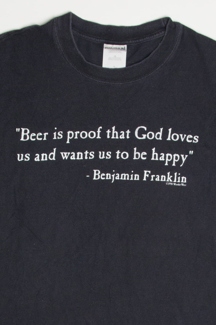 Beer Proof Of God's Love T-Shirt