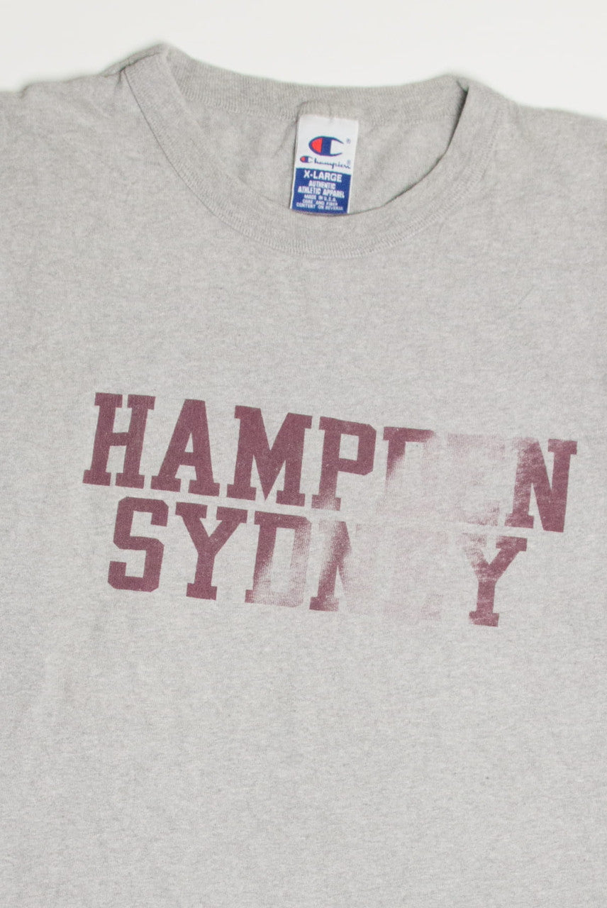 Faded Hampdon Sydney Champion T-Shirt