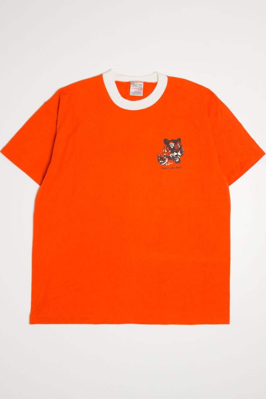 Vintage Tiger Cubs BSA Ringer T-Shirt
